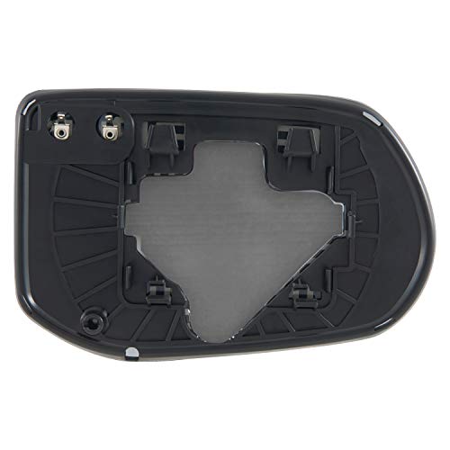 Driver Side Heated Mirror Glass w/backing plate, Honda Civic Sedan EX-L, EX-L Navi Model (4 Door, foldaway), 4 1/2&quot; x 6 15/16&quot; x 7 1/4&quot;