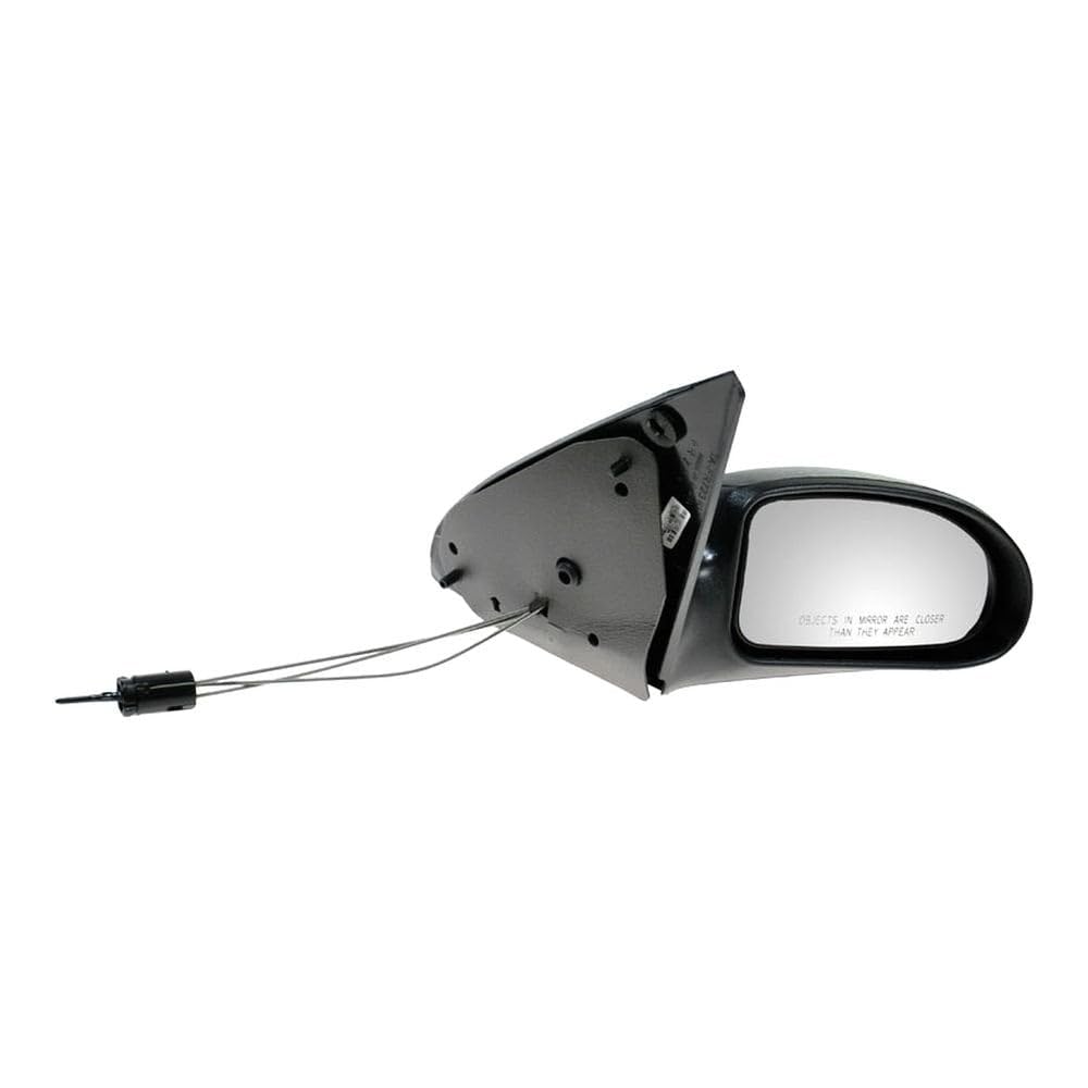 Trq Right Mirror Manual Passenger Side Compatible With 2000-2002 Ford Focus Fo1321179