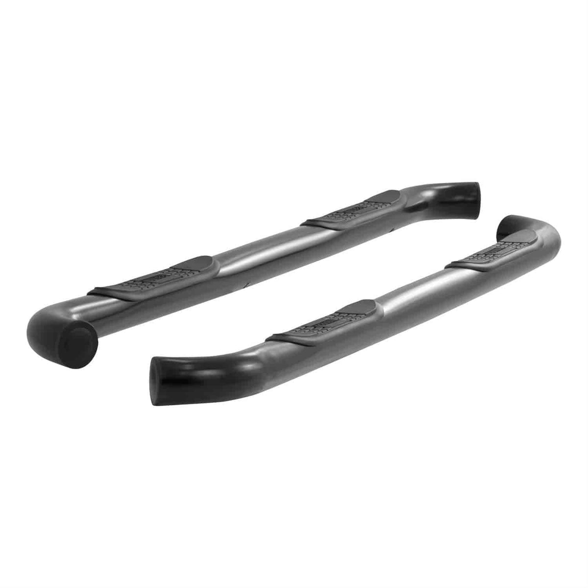 Aries 206005 3-Inch Round Black Steel Nerf Bars, No-Drill, Select Honda Ridgeline