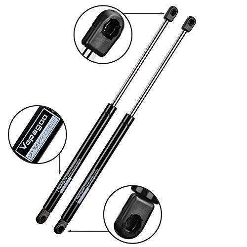 Vepagoo Front Hood Gas Strut Lift Support Shock Strut Fit For Dodge Ram 1500/2500/3500/4500/5500, Set Of 2 Silver
