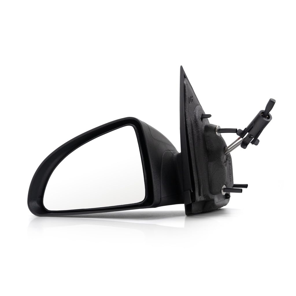For Chevy Cobalt 2005-2010 Door Mirror Driver Side | Manual | Remote | Coupe | Textured | Replacement For 15943876 | GM1320309