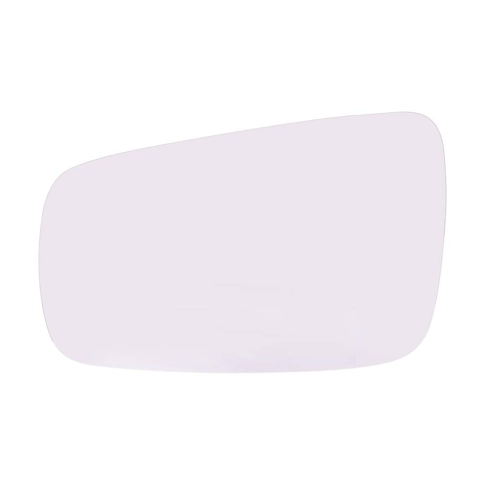 Brock Replacement Driver Side Clear Mirror Glass And Base With Heat W/O Split Glass Compatible With 1999-2007 Golf 1999-2005 A4