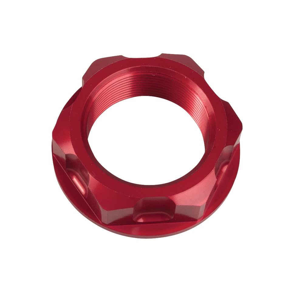 Tusk Billet Aluminum Steering Stem Nut Red For Honda Crf250Rx 2019-2023