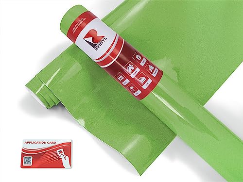 Avery Dennison Sw900 777-S Gloss Light Green Pearl Supreme Wrapping Film Vinyl Vehicle Car Wrap Sheet Roll - (24'' X 60'')