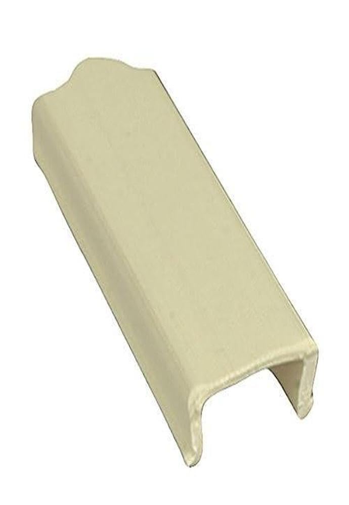 AP Products 011-354-10 Colonial White 8' Rigid Screw Cover, (Pack of 10)