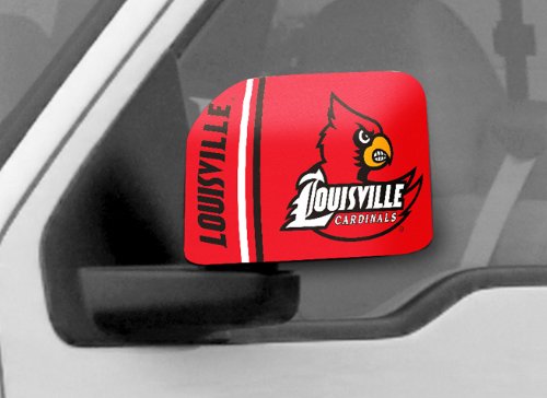 Fanmats 12057 Ncaa University Of Louisville Cardinals Polyester Mirror Cover-Large