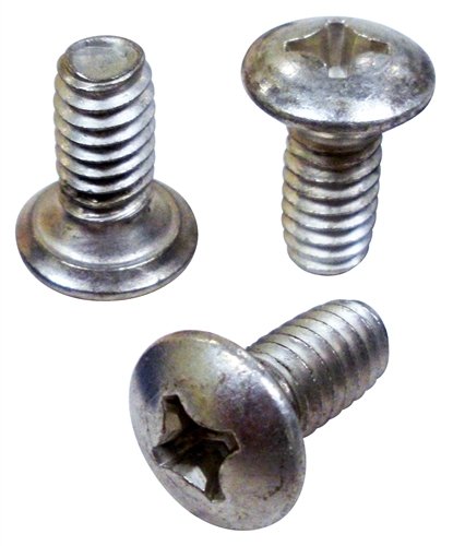Door Latch Mechanism Mounting Screws Set, 3 Pieces