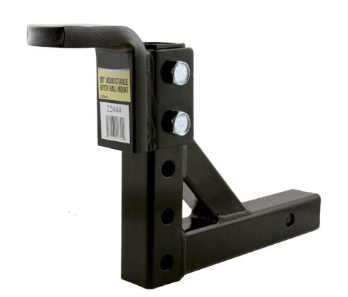 10'' Adjustable Drop Hitch Ball Mount 4'', 6'', 8'', 10''