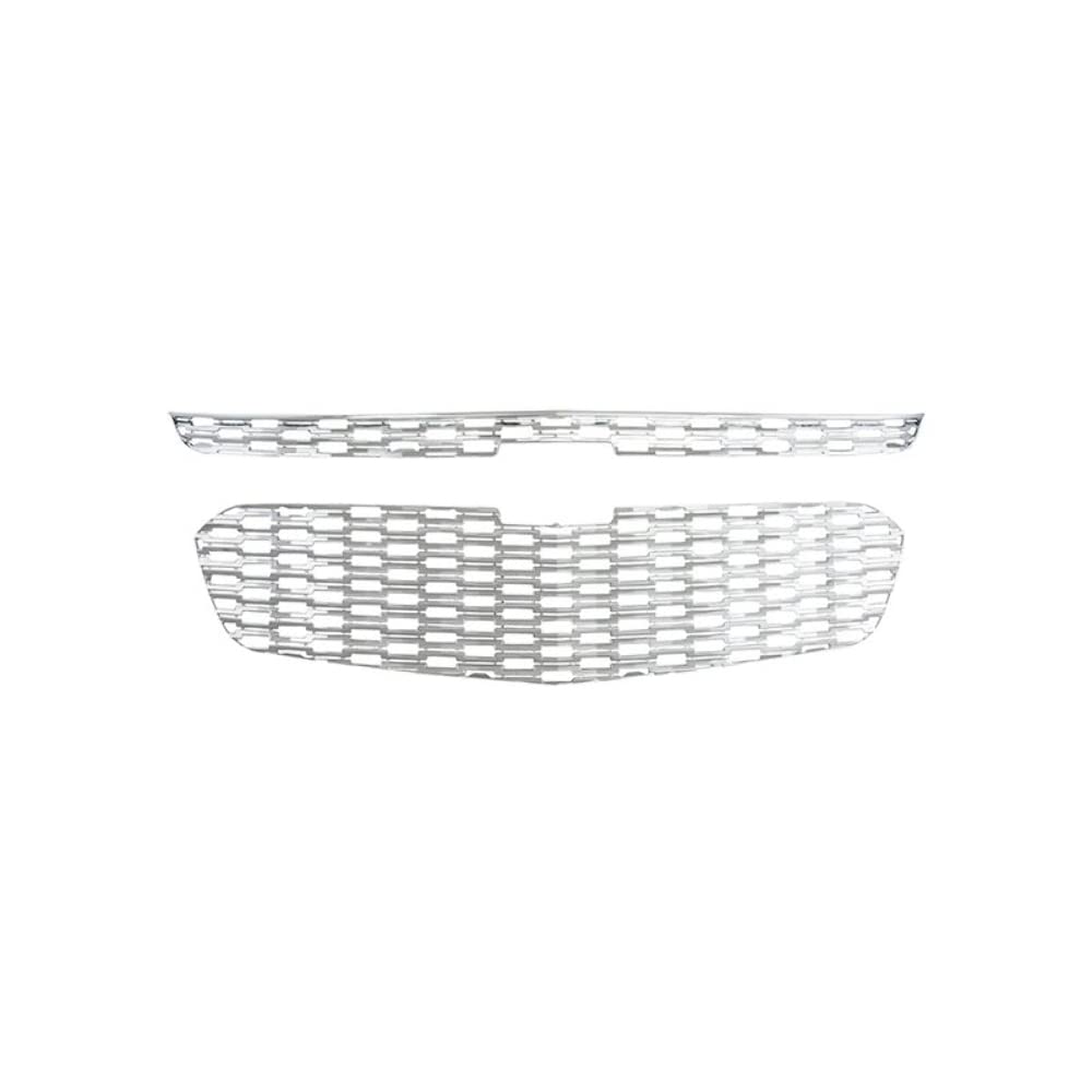 Fits 14-15 Chevy Malibu, All Models-Chrome Grille Overlay
