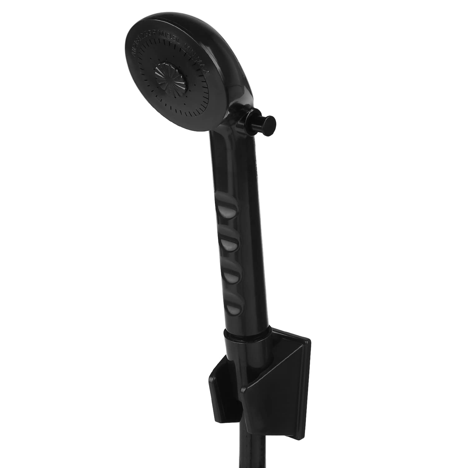 Oymov Rv Shower Head With Hose - Non-Metallic Outdoor Rv Shower Kits Replacement With Pause Function For Rvs, Fifth Wheels, Motor Homes, Travel Trailers, Campers, Boats, Black