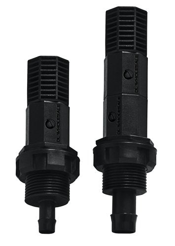 Ebb And Flow - Fittings Kit With 2 Extensions - 2 Screens 1/2 Fill/Drain And 3/4 Fill/Drain Included - Grow1