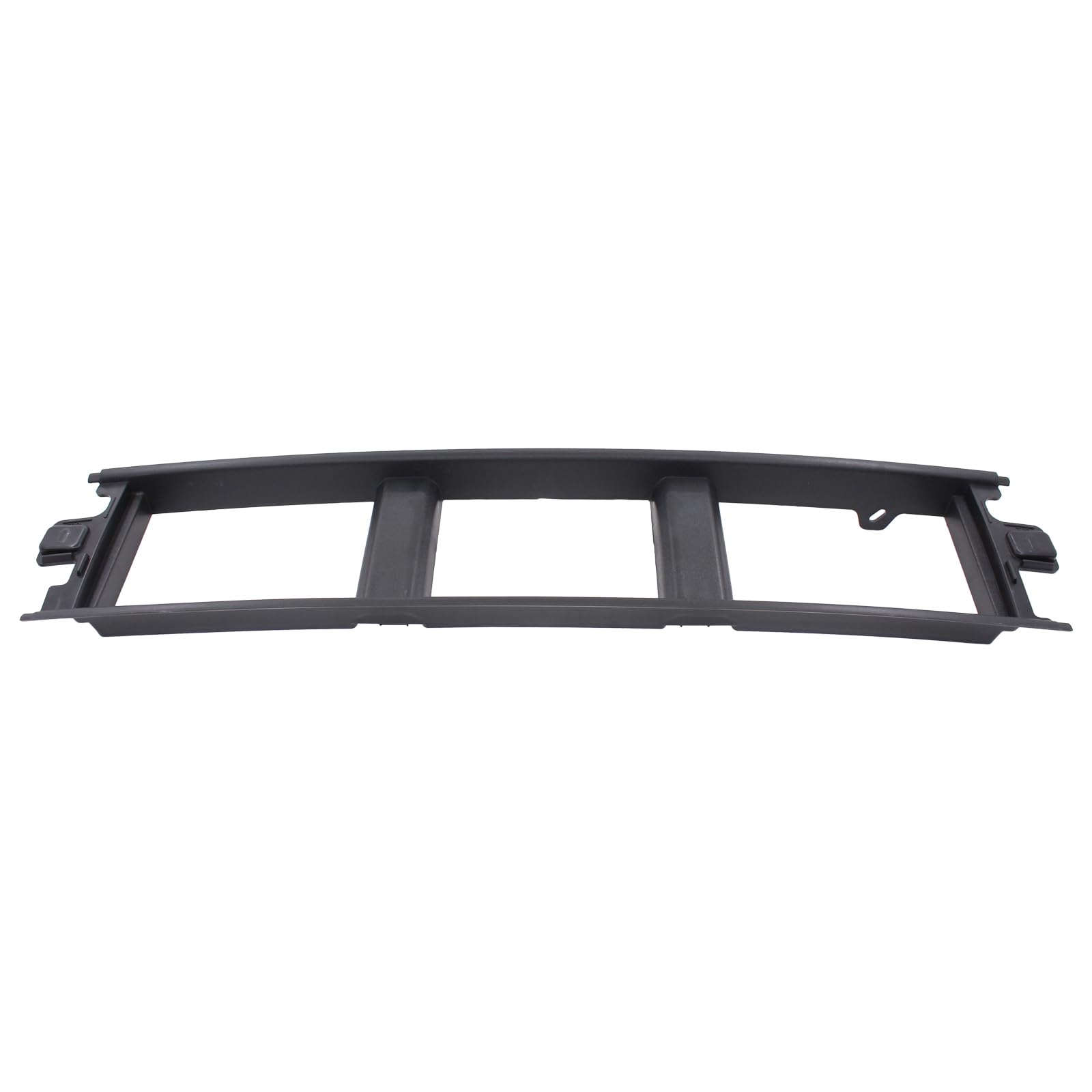 MOTOKU Black Front Bumper Cover Lower Grille Panel Trim for Ford F-150 2018-2020 Bumper Cover End Kit