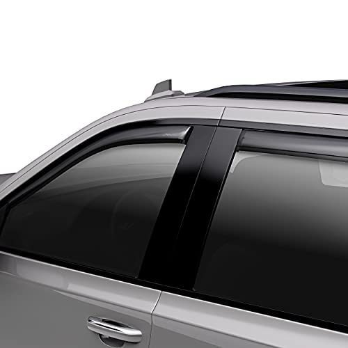 Auto Ventshade [Avs] In-Channel Ventvisor / Window Deflectors | Fits 2017 - 2022 Nissan Rogue Sport, 4 Pcs. | Smoke - 194782