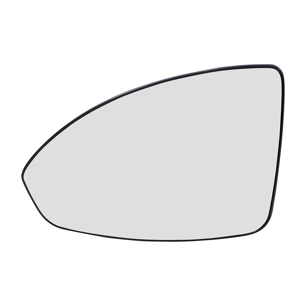 Brock Replacement Driver Power Side Door Mirror Glass & Base Heated Compatible With 2011-2015 Cruze 2016 Cruze Limited 95215098