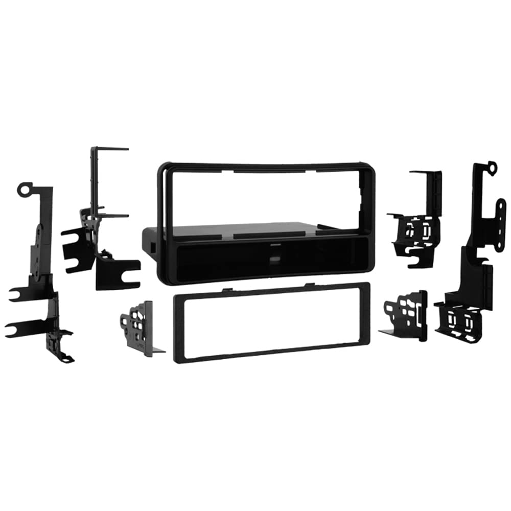 Metra 99-8206 Single DIN Installation Kit for 2001-2007 Toyota Highlander/4 Runner,Black