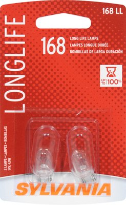 Sylvania 168LL Long Life Bulb  Pair