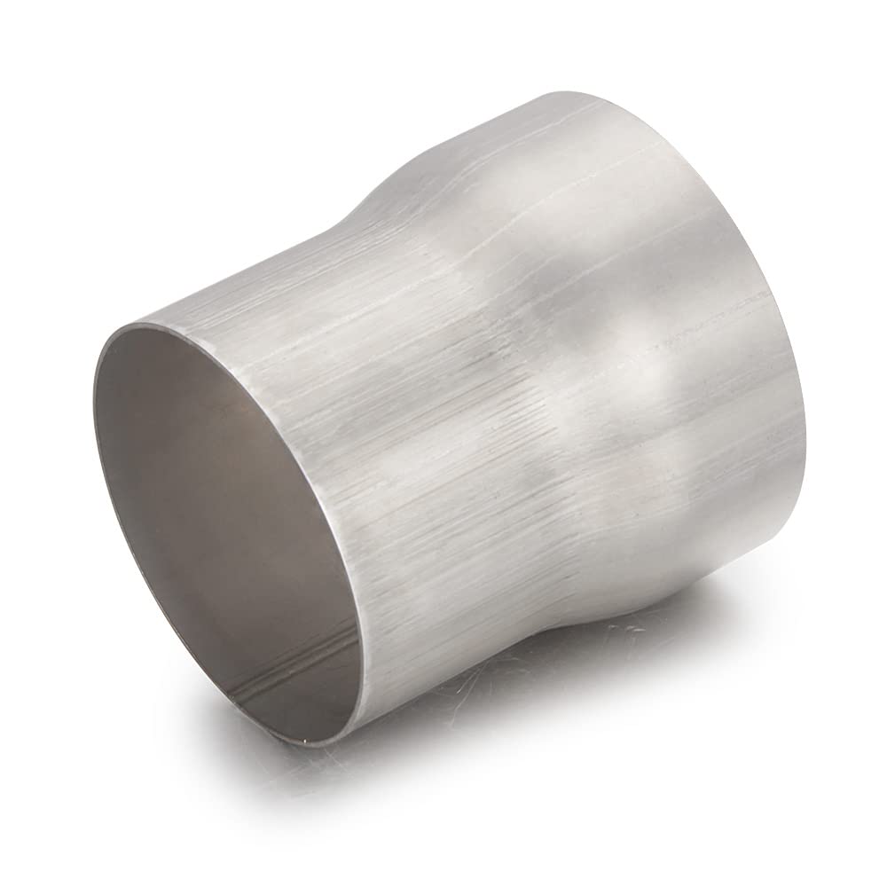 A-Karck Exhaust Adapter Connector 3.5' Od To 4' Od, Exhaust Pipe Reducer 4' Overall Length 304 Stainless Steel