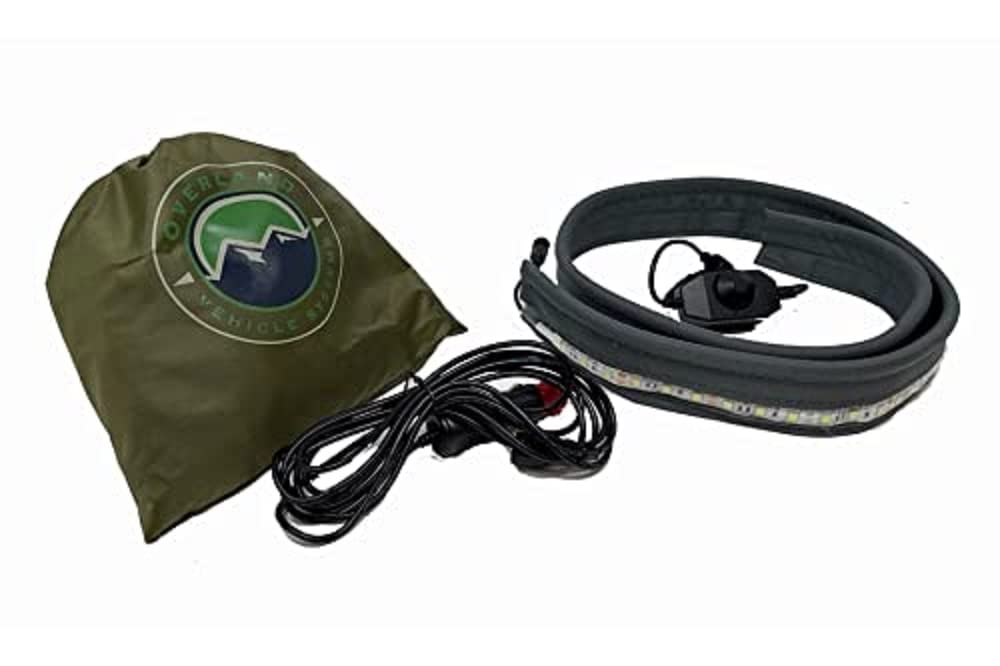 Overland Vehicle Systems 18009908: Led Light Adjustable Dimmer With Adaptor Kit, 47,' For Awning & Tent