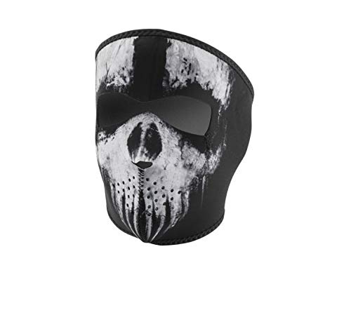 Zanheadgear® Full Mask Neoprene Skull Ghost