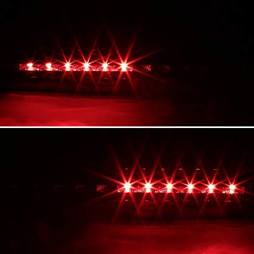 Spec-D Tuning Bright Led Red 3Rd Third Brake Light Trunk Stop Lamp Compatible With 1999-2004 Ford Mustang, Left + Right Pair Assembly