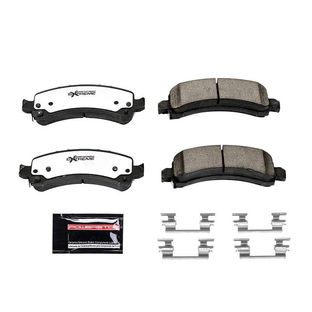 Power Stop Z36-974 Rear Z36 Truck And Tow Brake Pads For Chevrolet Express 2500, Chevrolet Express 3500, Chevrolet Express 4500, Gmc Savana 2500, Gmc Savana 3500, Gmc Savana 4500 [Model Specific]