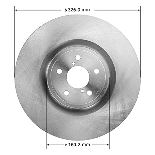 Bendix Premium Prt6056 Front Brake Rotor For Subaru Impreza 2004