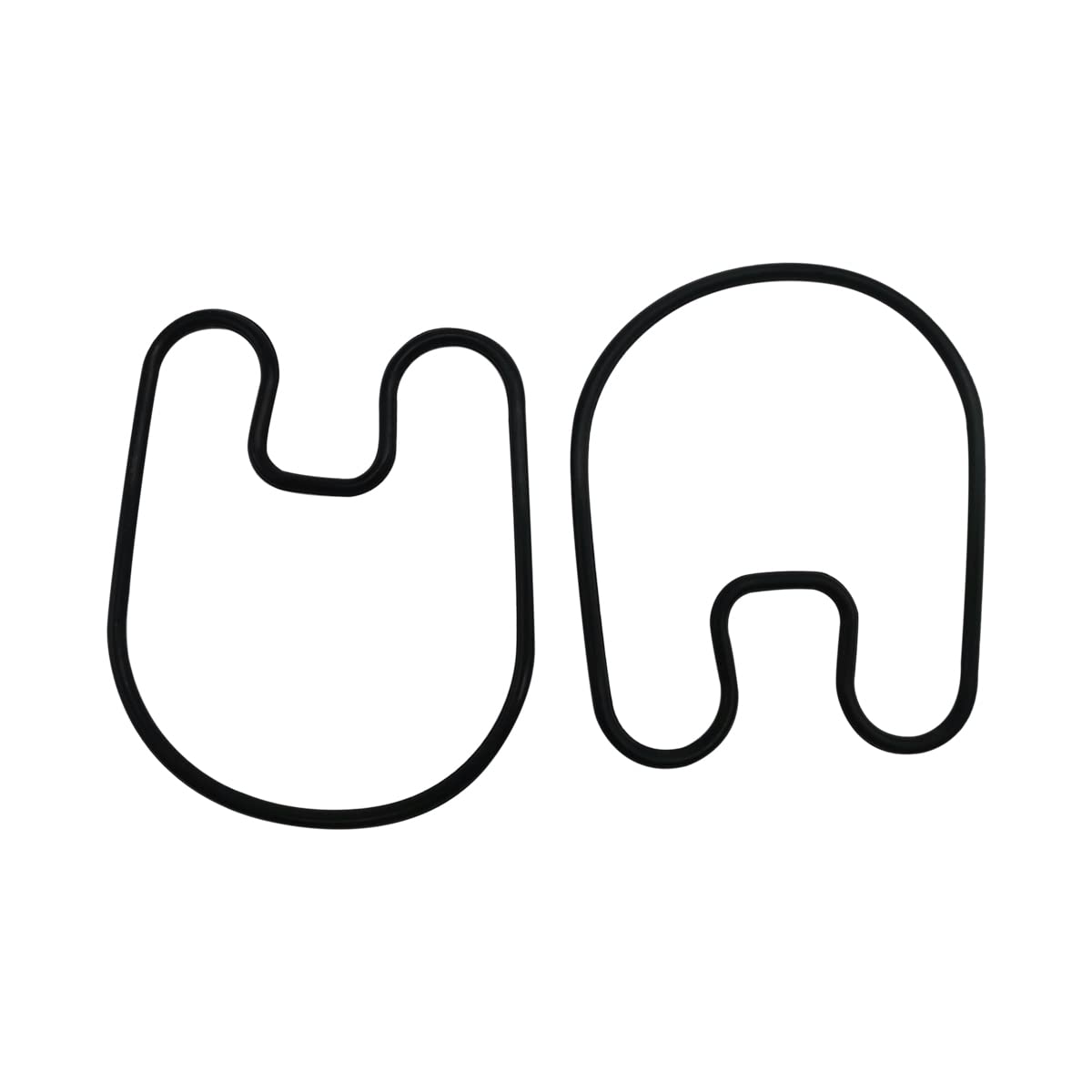 Ette Pair Of Transom Assembly O-Ring Gimbal Exhaust Seal Pipe Replaces Mercruiser 41802 9F-116-07 Alpha/Bravo