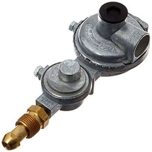 Marshall Excelsior MEGR-295 Compact 2-Stage Regulator - HN Excess Flow POL Inlet x 3/8 FNPT Outlet, 90 Vent