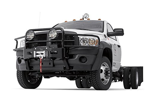 Warn 82695 Gen Ii Trans4Mer Headlamp Brush Guard, Fits: Dodge Ram 2500, 3500 (2010-2012), Black