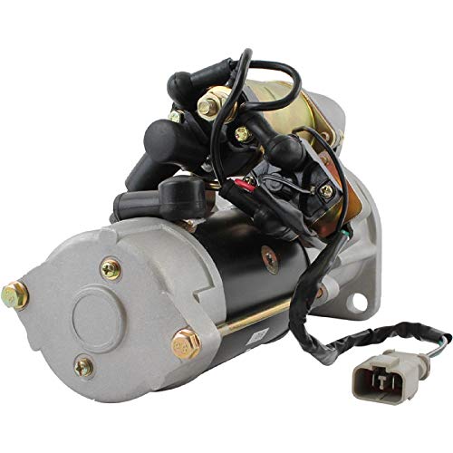 Db Electrical 410-50019 Starter Compatible With/Replacement For Komatsu Pc60 Excavator (88-94), 600-813-4410, 600-813-4411 111212 410-50019R 18101 0-23000-0330 0-23000-0331 0-23000-0332 0-23000-0333