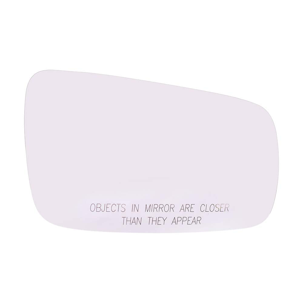 Brock Replacement Passenger Side Clear Mirror Glass And Base Without Heat And Split Glass Compatible With 1999-2007 Golf 1999-20