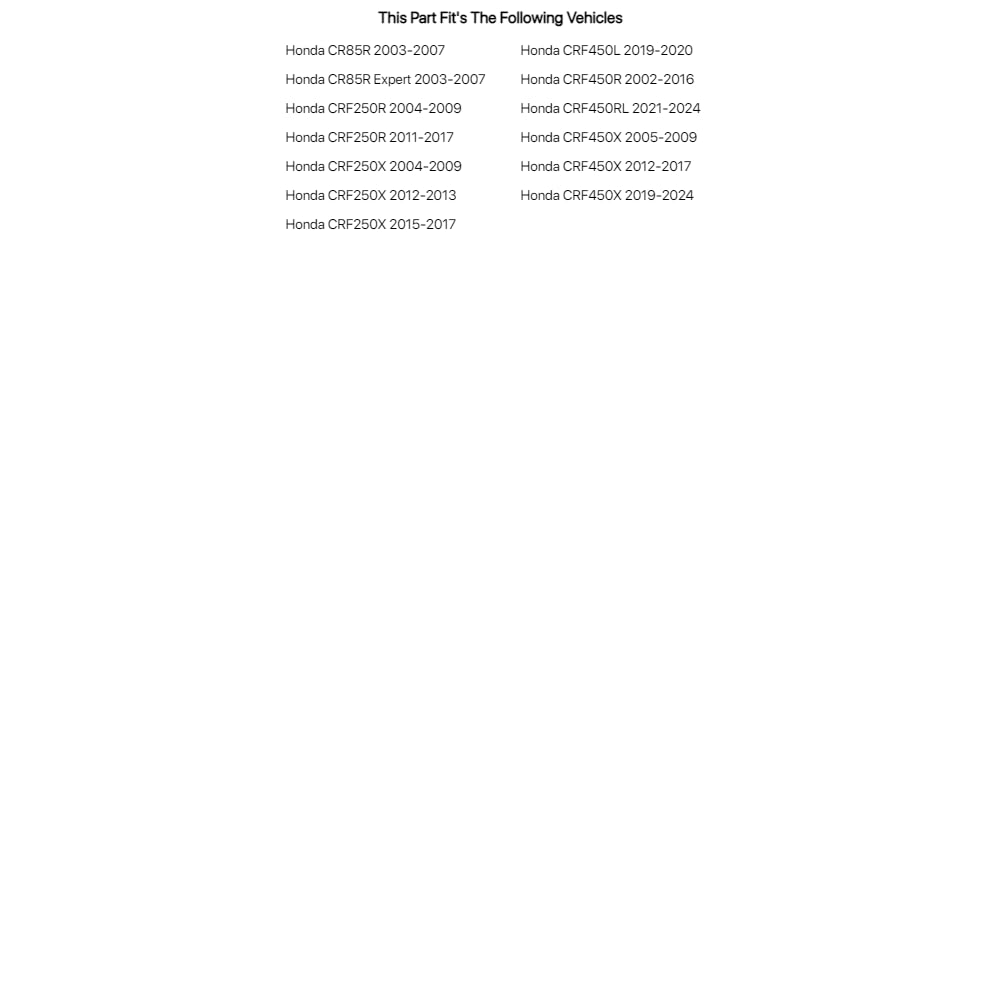 Tusk Billet Air Filter Bolt Red - Fits: Honda Crf250X 2004-2009,2012-2013,2015-2017