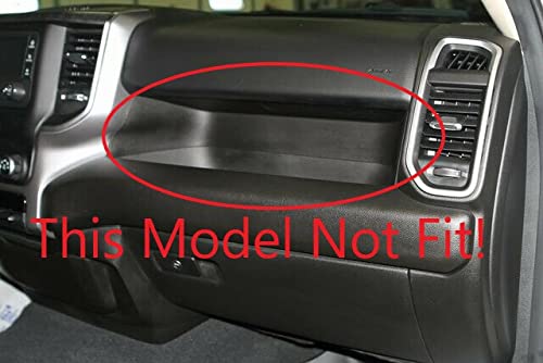 Korlot Dashboard Instrument Panel Strip Decor Cover Trim For Dodge Ram 1500 2500 3500 2019+