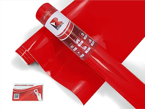 Avery Dennison Sw900 415-O In Gloss Red - Dual Layered Vinyl Car Supreme Wrapping Film - 2Ft X 5Ft - Vehicle Sheet Roll