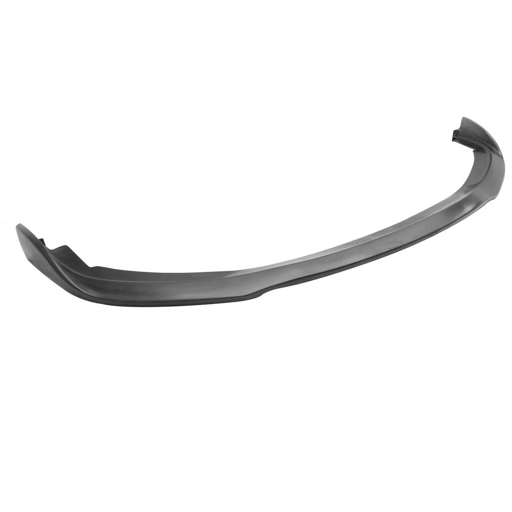 Front Bumper Lip Compatible With 2012 Honda Civic, CS2 Style Black PU Front Lip Finisher Under Chin Spoiler Add On by IKON MOTOR