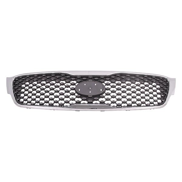 Black Premium Grille Assembly for 2016-2018 Kia Sorento