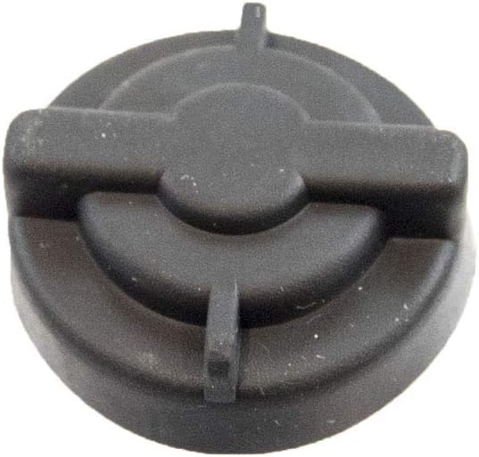 Tuff Torq Transmission Fill Cap 187T0136300 & Vent Cap 168T2024250 - Black, Durable Replacement Parts for Lawn Equipment