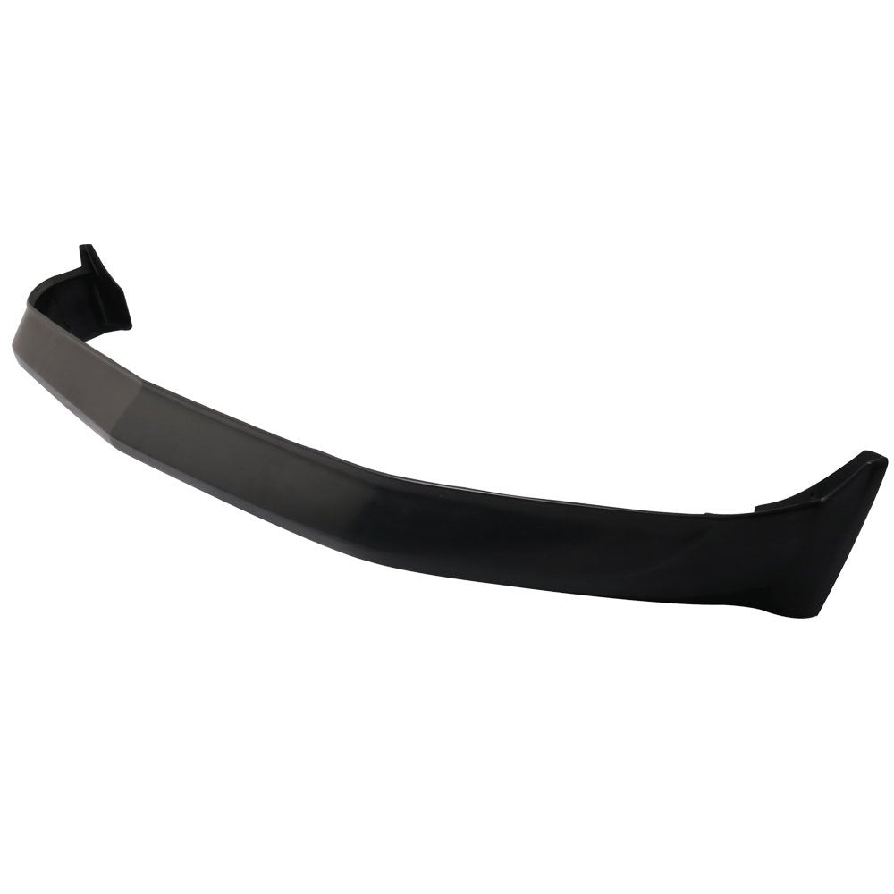 Front Bumper Lip Compatible with 2005-2009 Ford Mustang V6, 3C Style Black PU Front Lip Finisher Under Chin Spoiler Add On by IK