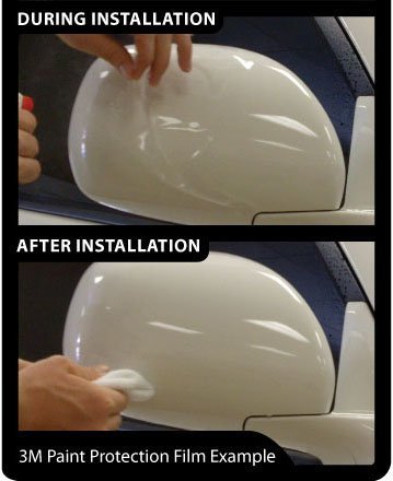 VViViD Clear Paint Protection Bulk Vinyl Wrap Film 8 Inch Roll Including 3M Squeegee and Black Felt Applicator (8 Inch x 60 Inch