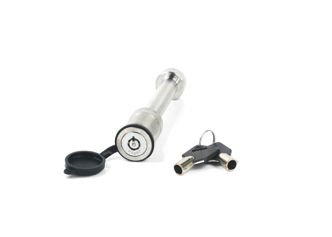 Weigh Safe Hitch Locking Pin - Stainless Steel Towing Accessory - Fits 2, 2.5 & 3 Receivers - Features a Dust Cover