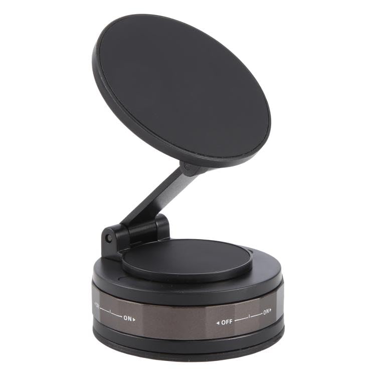 CCT302 Suction Cup Magnetic Phone Holder | 360 Rotating Mobile Stand with Strong Magnetic Grip & Powerful Suction Base | Adjust