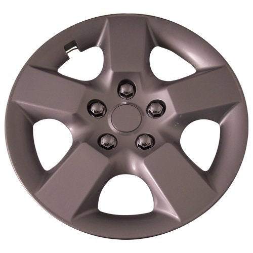 Set Of 4 Silver 16 Inch Universal Replacement (Replica Of Nissan Rogue Hub Caps ) Wheel Covers - Aftermarket:: Iwc443/16S