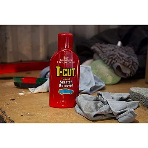 T-Cut Rapid Scratch Remover Car Polish, 17fl Oz, Multi Color, Model TPP500, Silicone Material