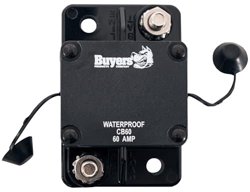 Buyers Products Cb60 Circuit Breaker , Black