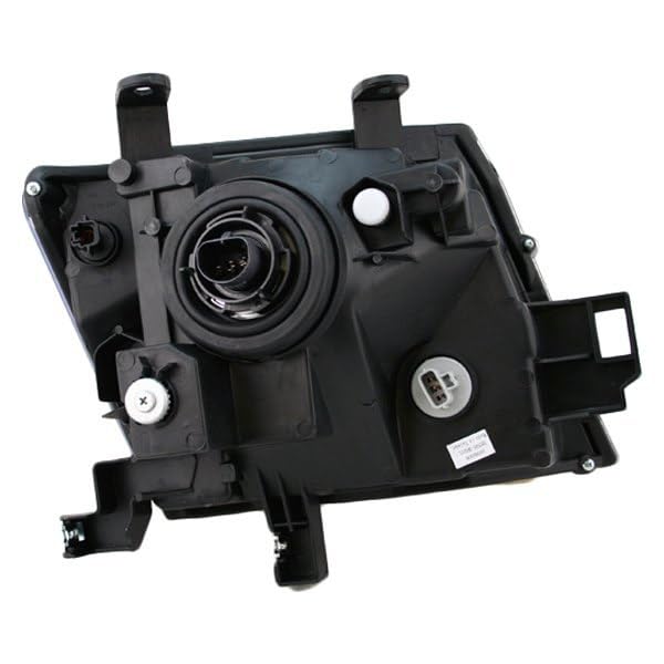 Trq Driver & Passenger Side Headlight Assembly Set Headlights Driver & Passenger Side Compatible With 2005-2015 Nissan Xterra Ni