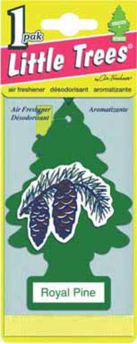 Little Trees Car Air Freshener | Hanging Paper Tree For Home Or Car | Royal Pine | 24 Pack