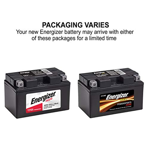 Energizer Tz10S Agm Motorcycle And Atv 12V Battery, 190 Cold Cranking Amps And 8.6 Ahr. Replaces: Ytz10S And Others