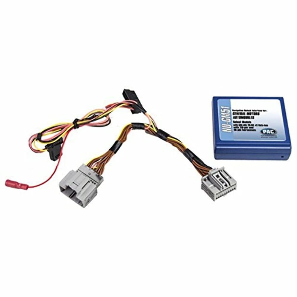 PAC NU-GM51 General Motors Navigation and Video Bypass, Plug and Play Kit