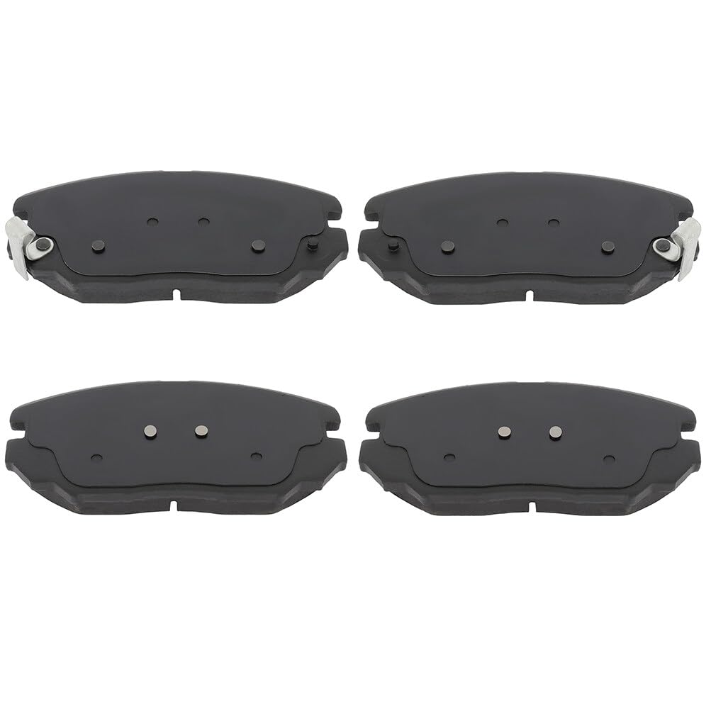 Automuto 4Pcs Front Ceramic Disc Brake Pads Set D1125 For Toyota Corolla 2009-2019