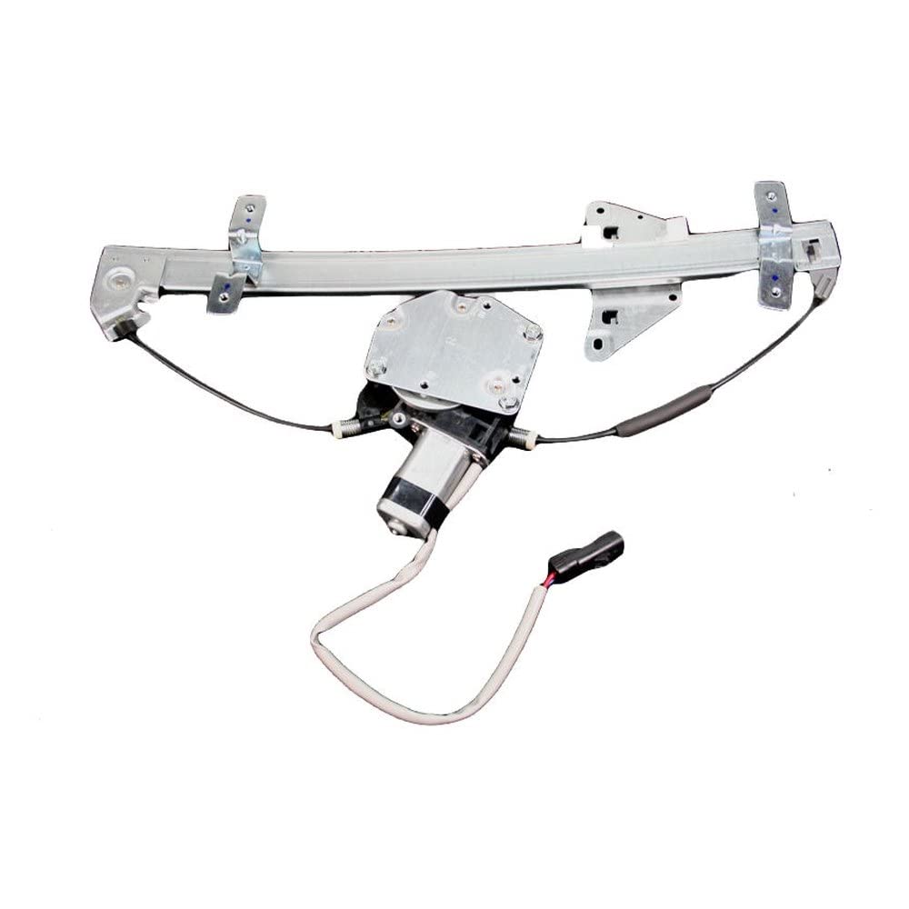 Trq Rear Right Power Window Regulator & Motor Assembly Passenger Side Compatible With 2000-2004 Dodge Dakota 1998-2003 Durango C